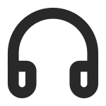Headphone SVG Icon